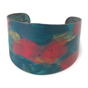 Artsy Paint Metal Bracelet